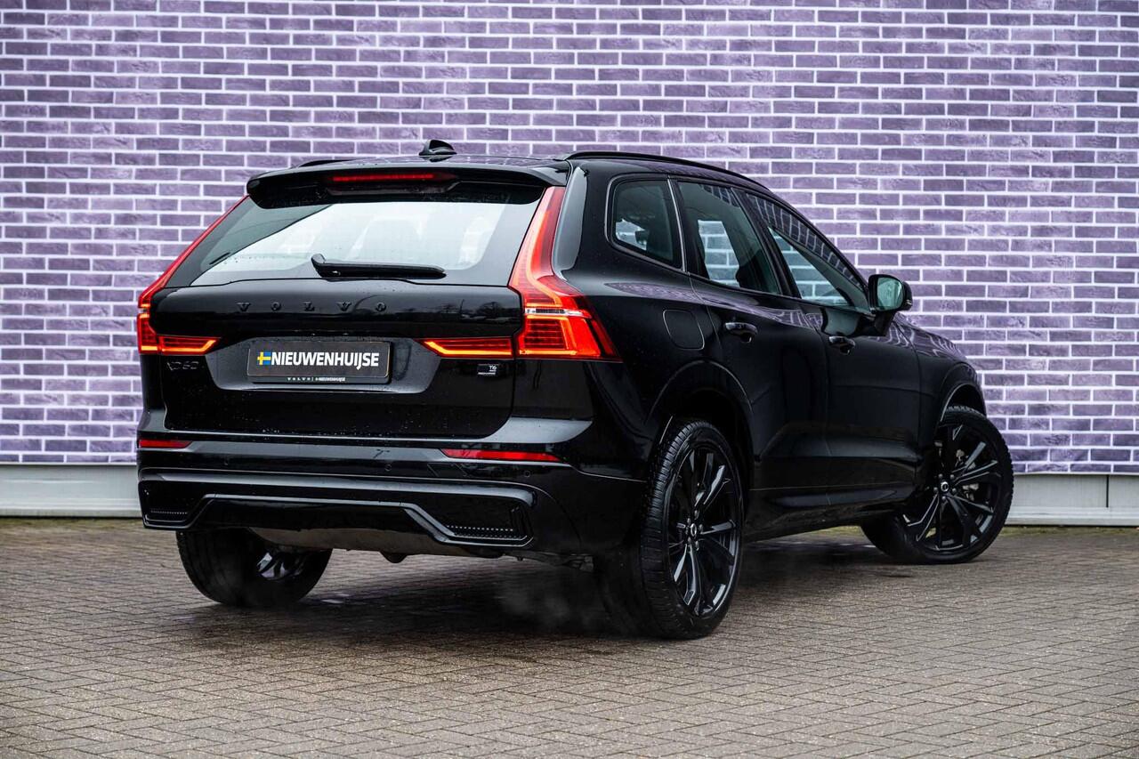 Volvo XC60 2.0 T6 Plug-in hybrid AWD Plus Black Edition | Adaptieve Cruise Control | Panoramadak | Stoel en Stuurverwarming | Dodehoek Detectie | 21" |
