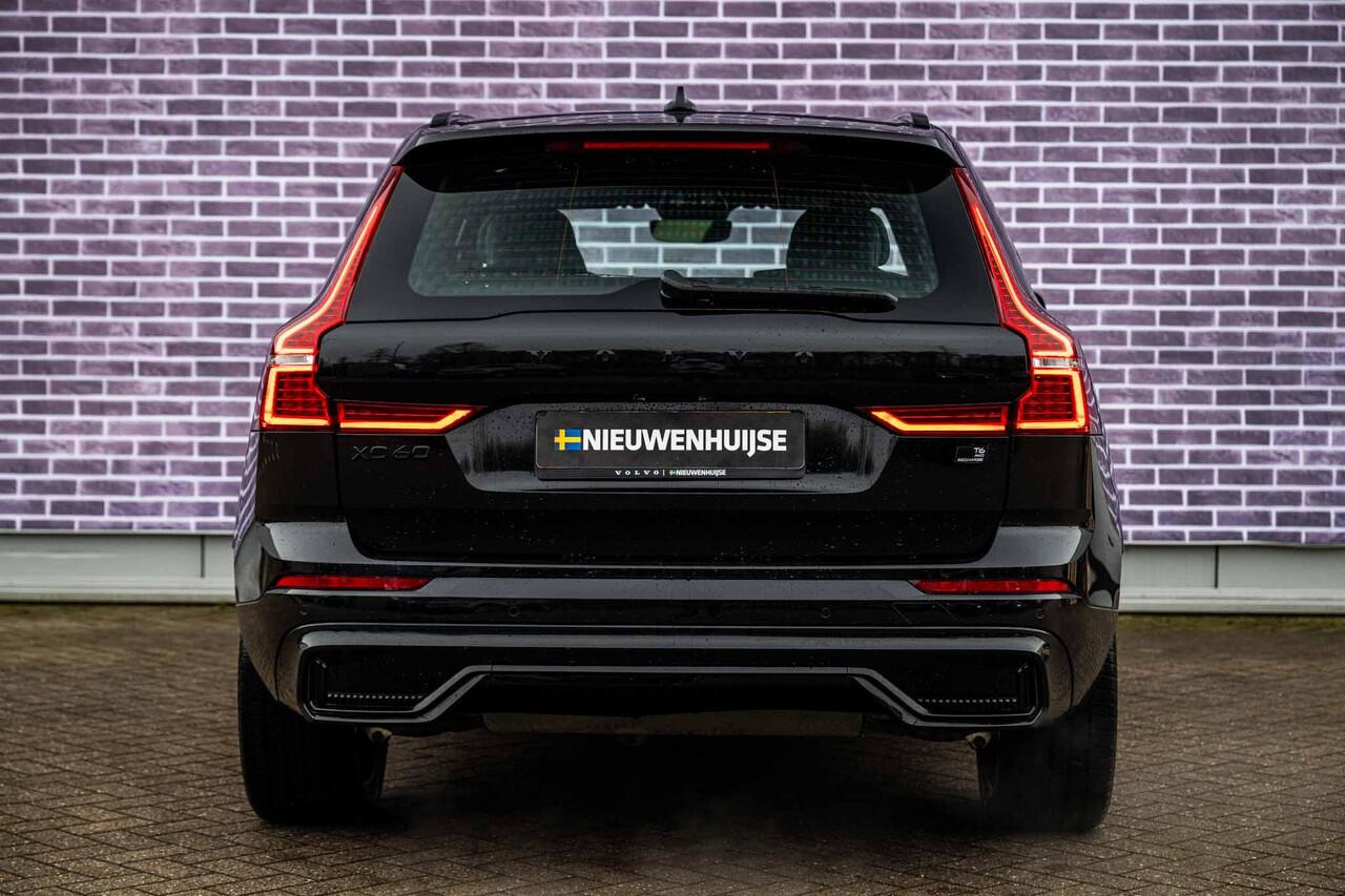 Volvo XC60 2.0 T6 Plug-in hybrid AWD Plus Black Edition | Adaptieve Cruise Control | Panoramadak | Stoel en Stuurverwarming | Dodehoek Detectie | 21" |