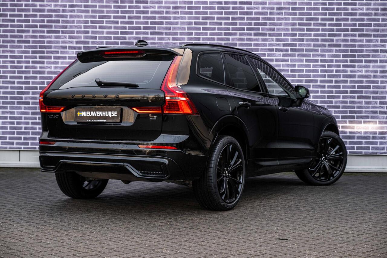Volvo XC60 2.0 T6 Plug-in hybrid AWD Plus Black Edition | Adaptieve Cruise Control | Donker Glas | Panoramadak | Stoel en Stuurverwarming | Dodehoek Detectie | 21" |