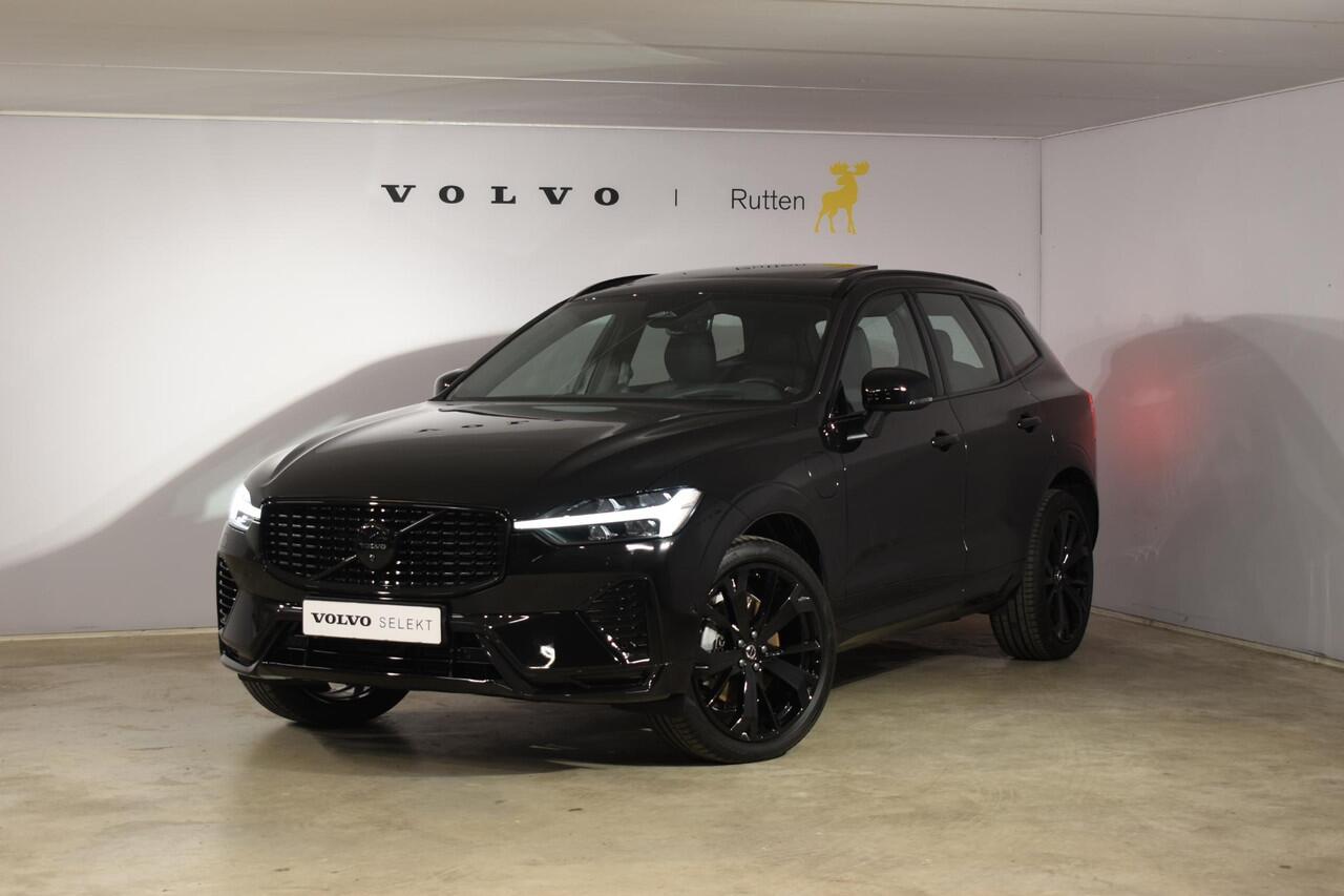 Volvo XC60 T6 350PK Automaat Plug-in Hybrid AWD Plus Black Edition/ Bowers & Wilkins / Navigatie / 360 Camera / Head-up Display / Panoramadak / Stoelverwarming v+a / Stuurverwarming / 21'' Velgen