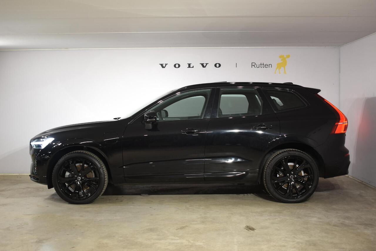 Volvo XC60 T6 350PK Automaat Plug-in Hybrid AWD Plus Black Edition/ Bowers & Wilkins / Navigatie / 360 Camera / Head-up Display / Panoramadak / Stoelverwarming v+a / Stuurverwarming / 21'' Velgen