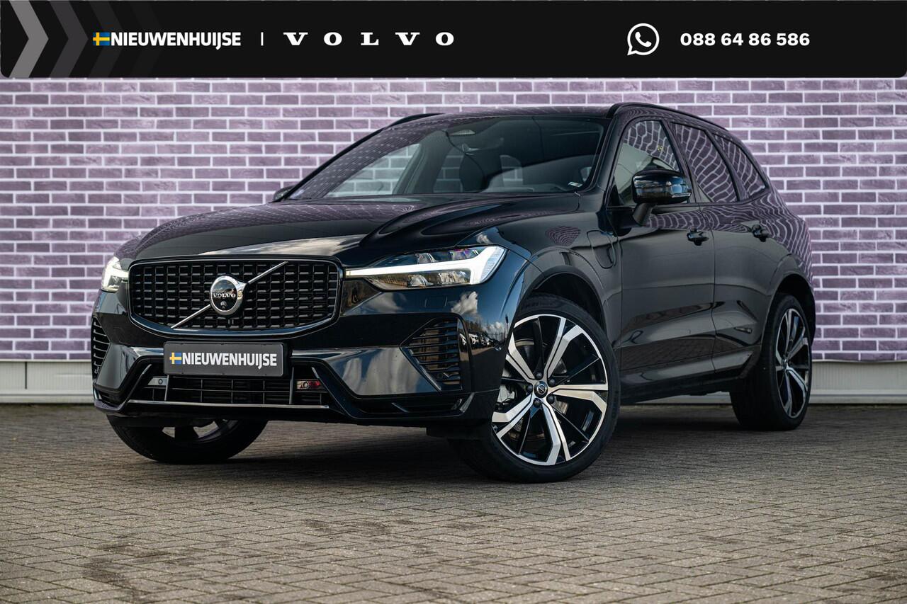 Volvo XC60 2.0 T6 AWD Plug-in hybrid Ultimate Dark | Long Range | 360 Camera | Panoramadak | Stoel en Stuurverwarming | 21" | Donker Glas | Power Seats | Adaptieve Cruise Control |