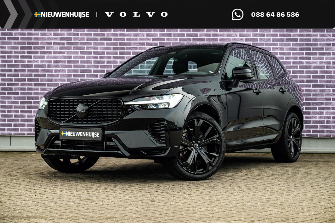 Volvo XC60 2.0 T6 Plug-in hybrid AWD Plus Black Edition | Adaptieve Cruise Control | Panoramadak | Stoel en Stuurverwarming | Dodehoek Detectie | 21" |