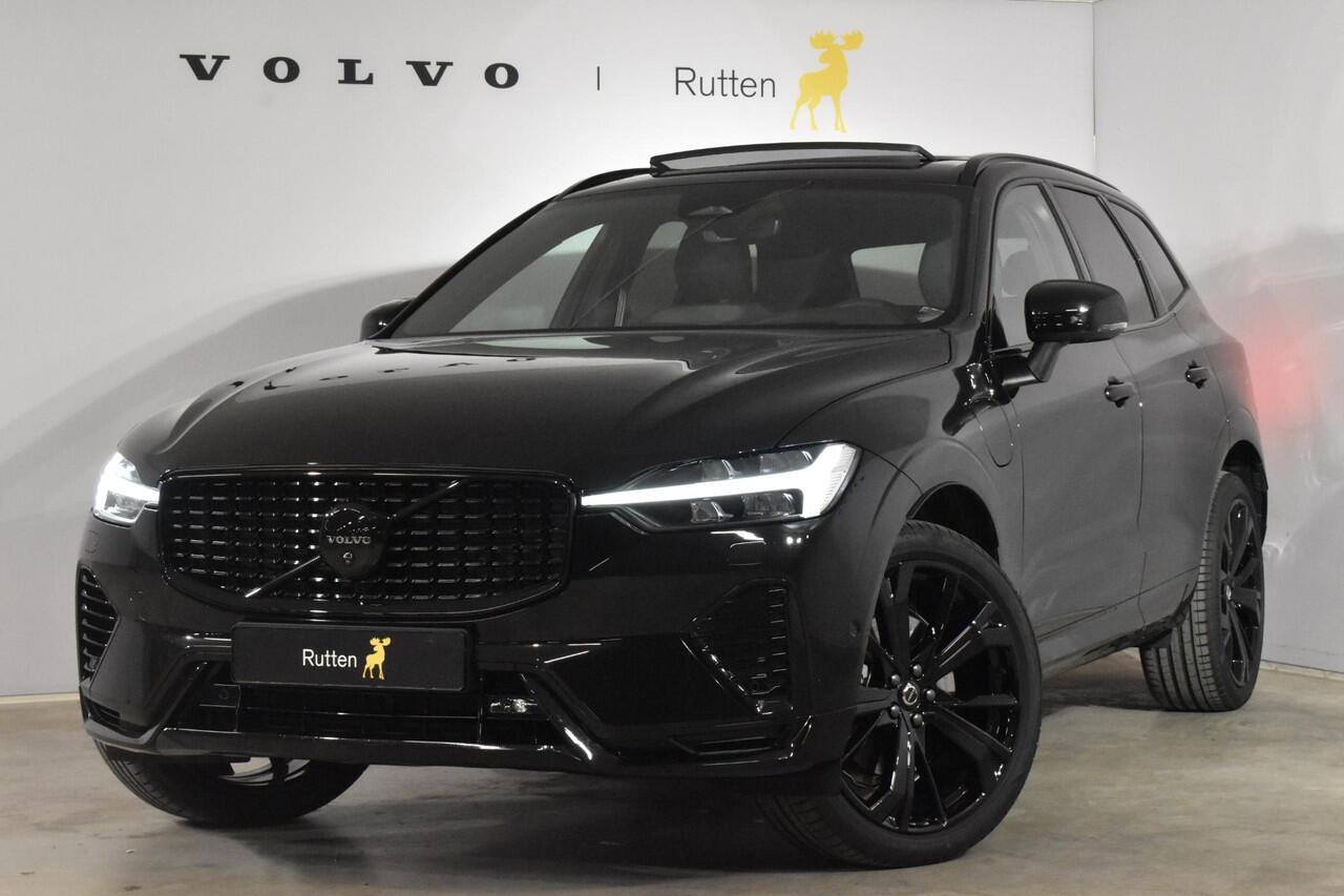 Volvo XC60 T6 350PK Plug-in hybrid AWD Ultra Black Edition / Navigatie / Leder / 360 Camera / Head up display / Luchtvering / Panorama dak / LM Velgen /