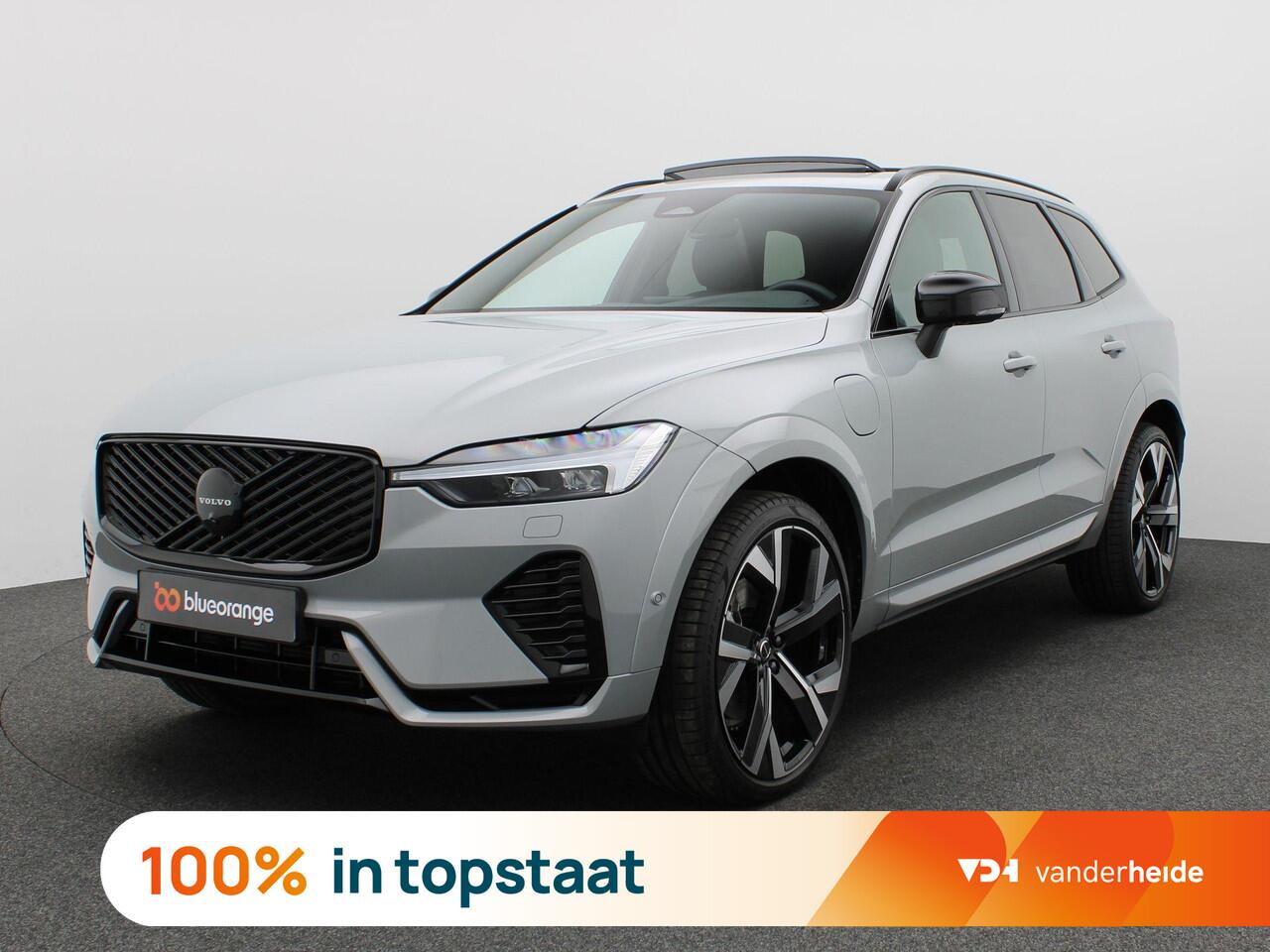 Volvo XC60 2.0 T6 Plug-in hybrid AWD Plus Black Edition 350PK Facelift, Trekhaak inklapbaar, Panoramadak, 22" velgen, Getint Glas, Nappa Leder, 360 Camera, Elek. stoelen, Stoelverwarming, Keyless, Dodehoek Detectie, LED koplampen