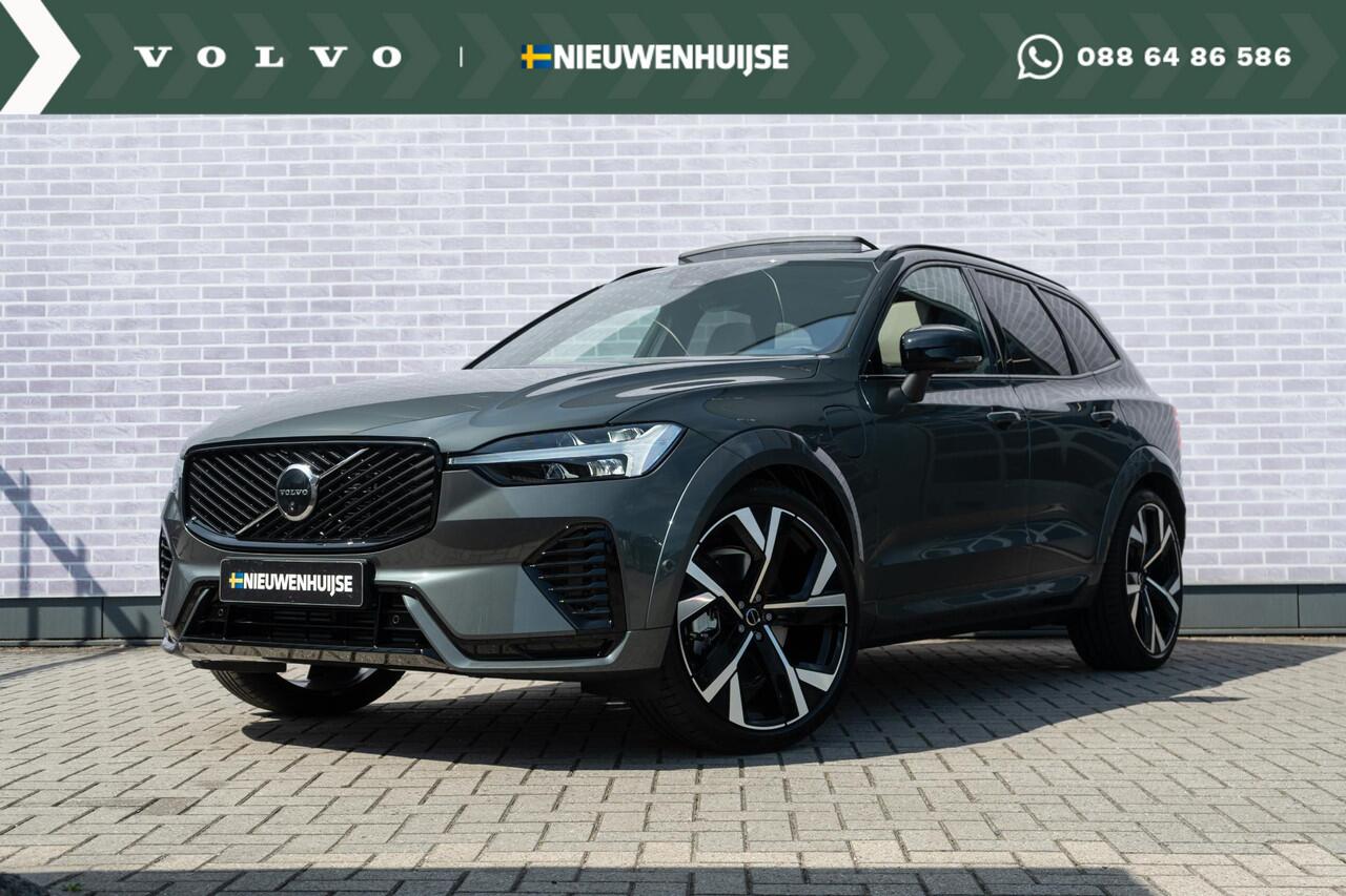 Volvo XC60 T6 AWD 350 pk Plug-in hybrid Plus Dark | Long Range | Google | Luchtvering | Head-Up Display | Schuif-/Kanteldak | 360 Camera | Getint Glas | Keyless | Zitverlenging | Stoelverwarming Voor + Achter | Memory | Elek. Stoelen | Adaptieve Cruise | Elek. Stoel