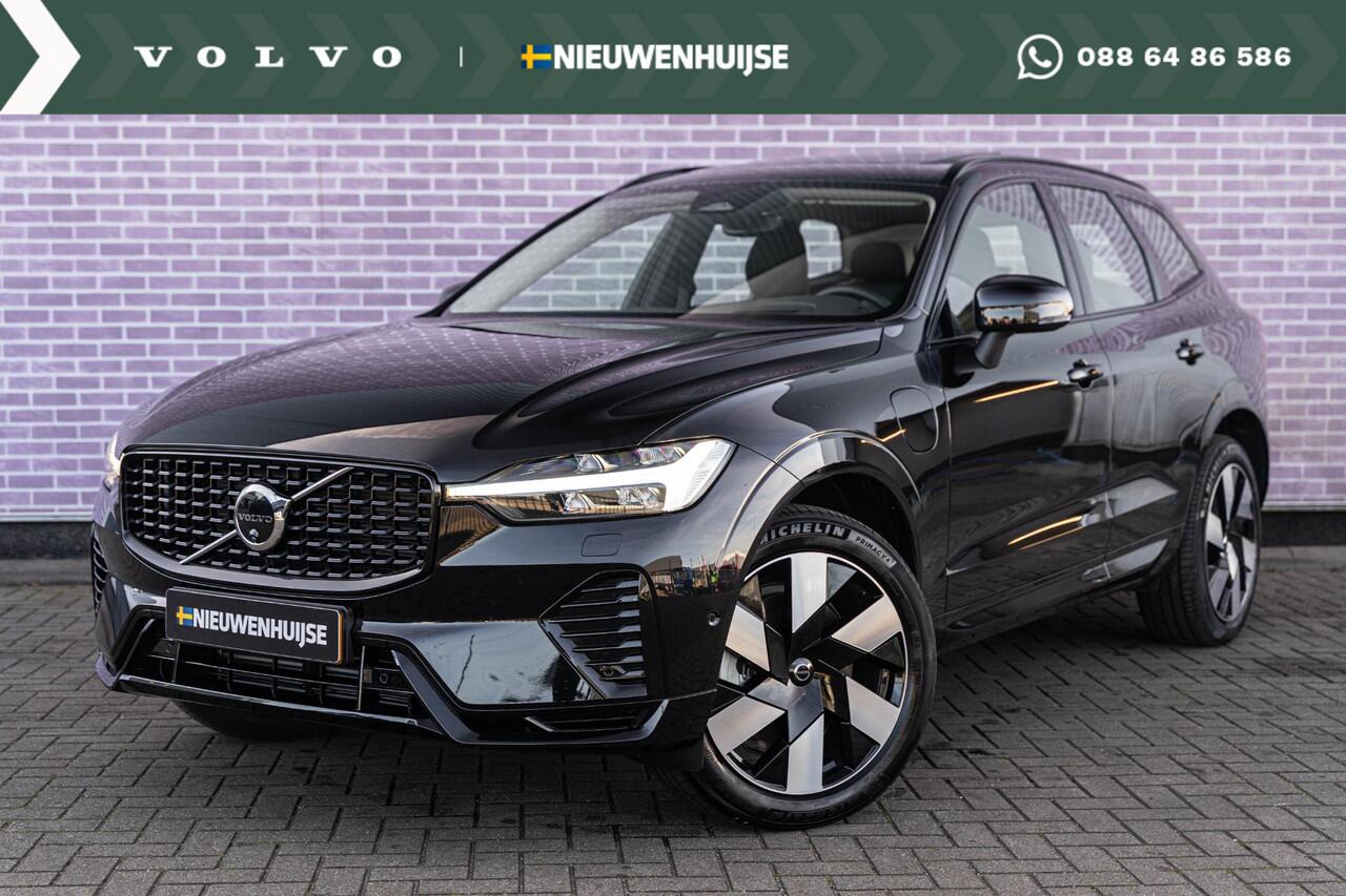 Volvo XC60 2.0 T6 Plug-in hybrid AWD Ultra Dark | Trekhaak | Harman Kardon Audio | Schuif- / Kanteldak | Stoel- / Stuurverwarming Voor + Achter | 360 Camera | Adaptive Cruise | Long Range | Google | Carplay | Dodehoekdetectie