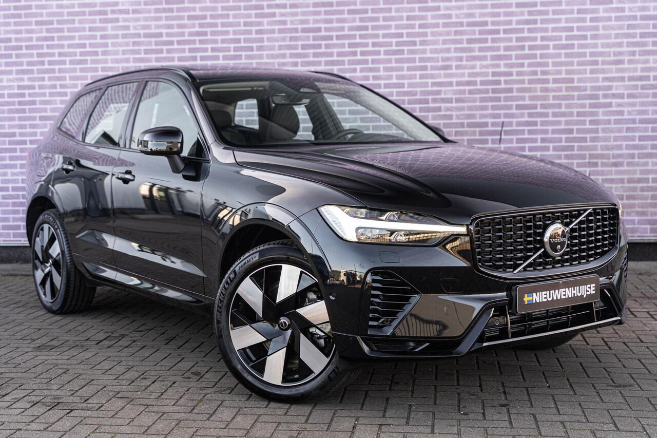 Volvo XC60 2.0 T6 Plug-in hybrid AWD Ultra Dark | Trekhaak | Harman Kardon Audio | Schuif- / Kanteldak | Stoel- / Stuurverwarming Voor + Achter | 360 Camera | Adaptive Cruise | Long Range | Google | Carplay | Dodehoekdetectie