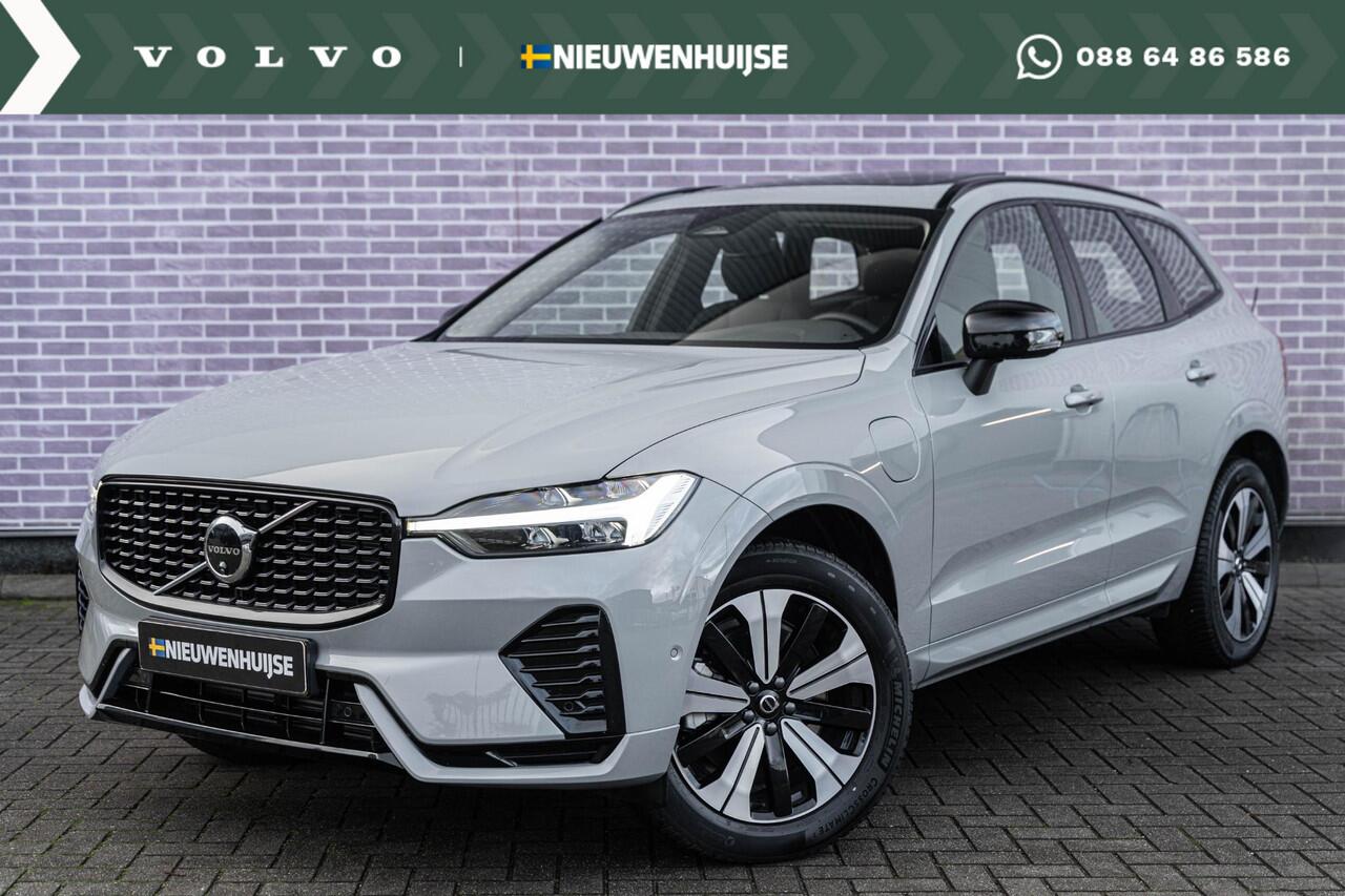 Volvo XC60 2.0 T6 Plug-in hybrid AWD Plus Dark | Trekhaak | 360 camera | Adaptive Cruise Control | Google Maps navigatie | Panoramadak | Verwarmbare achterbank/voorstoelen/stuurwiel | Elektrische stoelverstelling | Dodehoekdetectie |