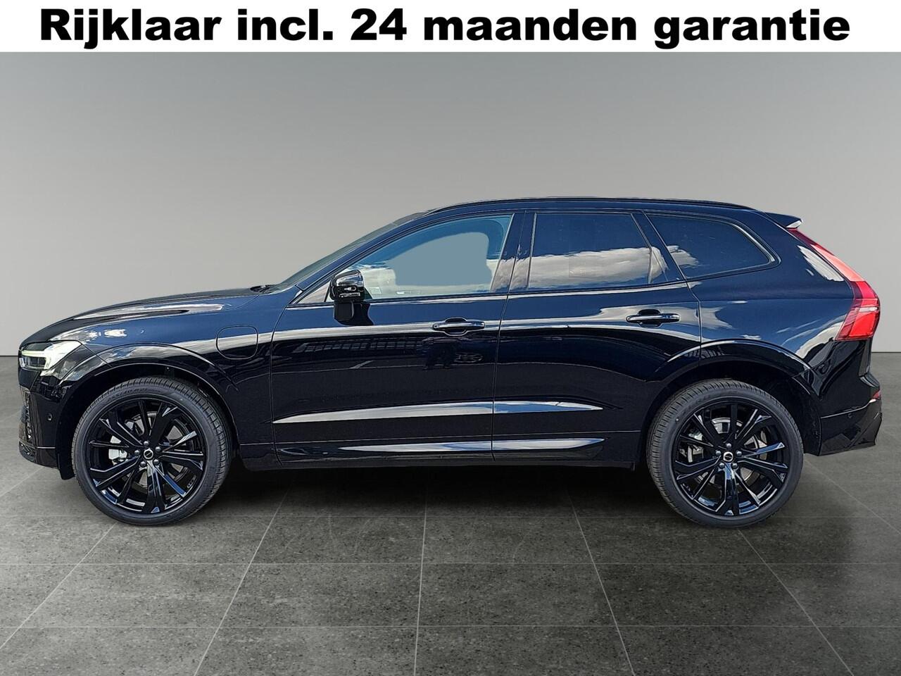 Volvo XC60 2.0 T6 Plug-in hybrid AWD Ultra Black Edition | Luchtvering | Bowers & Wilkins Audio | Extra getint glas | Nappa lederen bekleding |