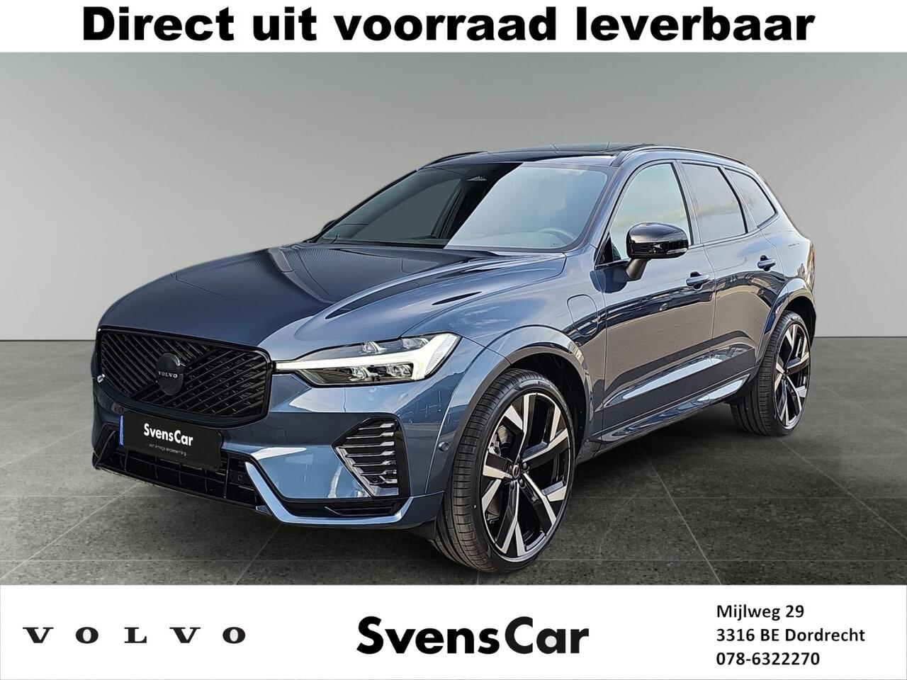 Volvo XC60 2.0 T6 Plug-in hybrid AWD Plus Black Edition | Luchtvering | 22-inch wielen | Panorama dak | Sportstoelen|
