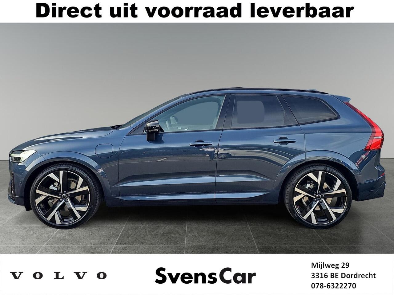 Volvo XC60 2.0 T6 Plug-in hybrid AWD Plus Black Edition | Luchtvering | 22-inch wielen | Panorama dak | Sportstoelen|