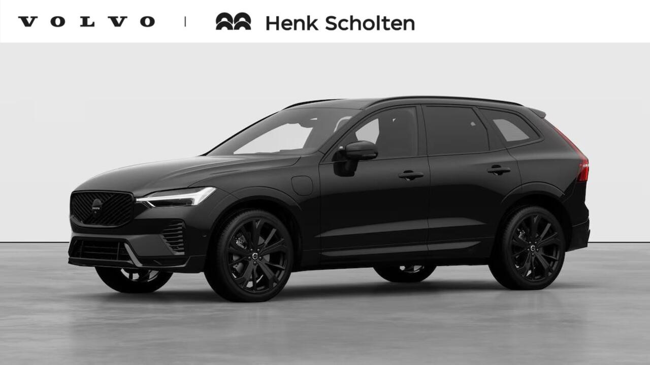 Volvo XC60 T6 Plug-in hybrid AWD Plus Black Edition Dec. 2025 Leverbaar | Head Up Display | 360 Graden Camera | Luchtvering | Climate Pack | Panoramisch Schuif-/Kanteldak | Adaptieve Cruise Control | 21 inch Lichtmetalen Velgen |