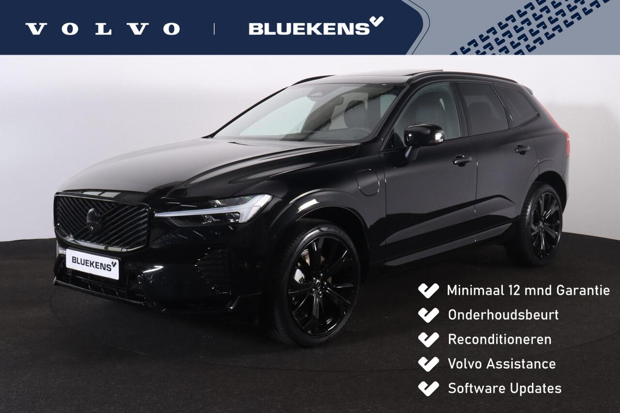 Volvo XC60 T6 Recharge AWD Ultra Black Edition - Panorama/schuifdak - IntelliSafe Assist & Surround - 360º Camera - Harman/Kardon audio - Adaptieve LED koplampen - Verwarmde voorstoelen, stuur & achterbank - Parkeersensoren voor & achter - Elektr. bedienb. voorstoel