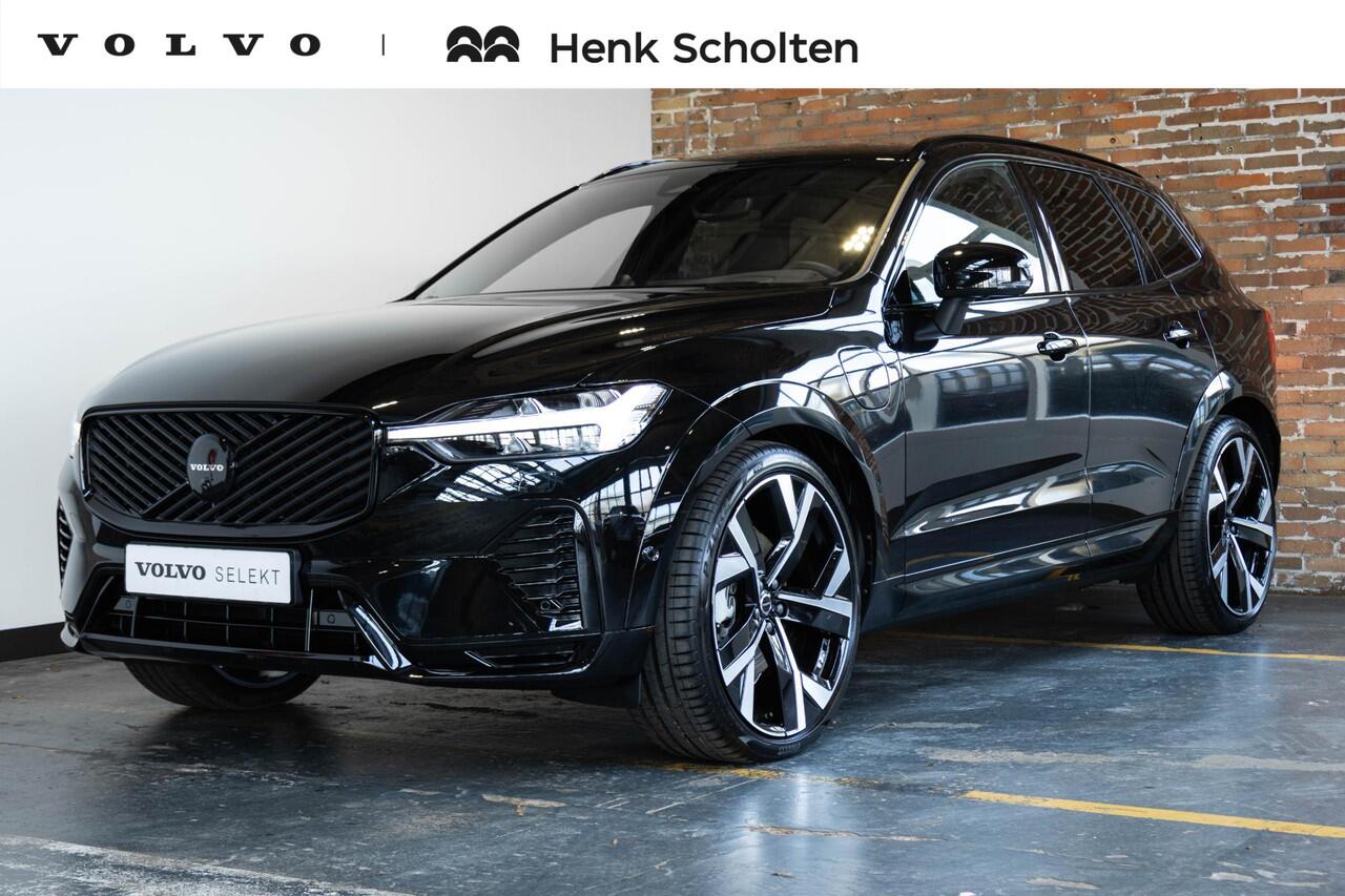 Volvo XC60 T6 Plug-in hybrid AWD Ultra Black Edition | Bowers & Wilkins Premium Audio| Luchtvering | 22" Lichtmetalen velgen | Google infotainment | Stoelverwarming | Stoelventilatie | 360° Parkeercamera | Parkeersensoren voor + achter | Parkeerverwarming