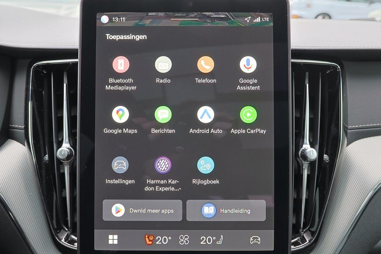 Volvo XC60 T6 Recharge AWD Ultra Black Edition - Panorama/schuifdak - IntelliSafe Assist & Surround - 360º Camera - Harman/Kardon audio - Adaptieve LED koplampen - Verwarmde voorstoelen, stuur & achterbank - Parkeersensoren voor & achter - Elektr. bedienb. voorstoel