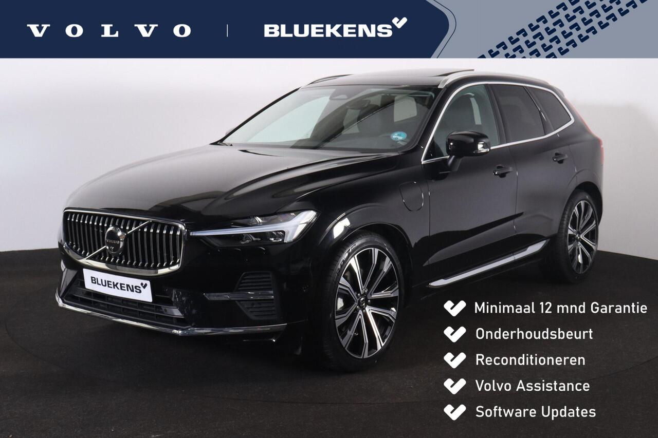 Volvo XC60 T6 Recharge AWD Plus Dark - Luchtvering - Panorama/schuifdak - IntelliSafe Assist & Surround - 360º Camera - Harman/Kardon audio - Adaptieve LED koplampen - Verwarmde voorstoelen, stuur & achterbank - Parkeersensoren voor & achter - Elektr. bedienb. voors