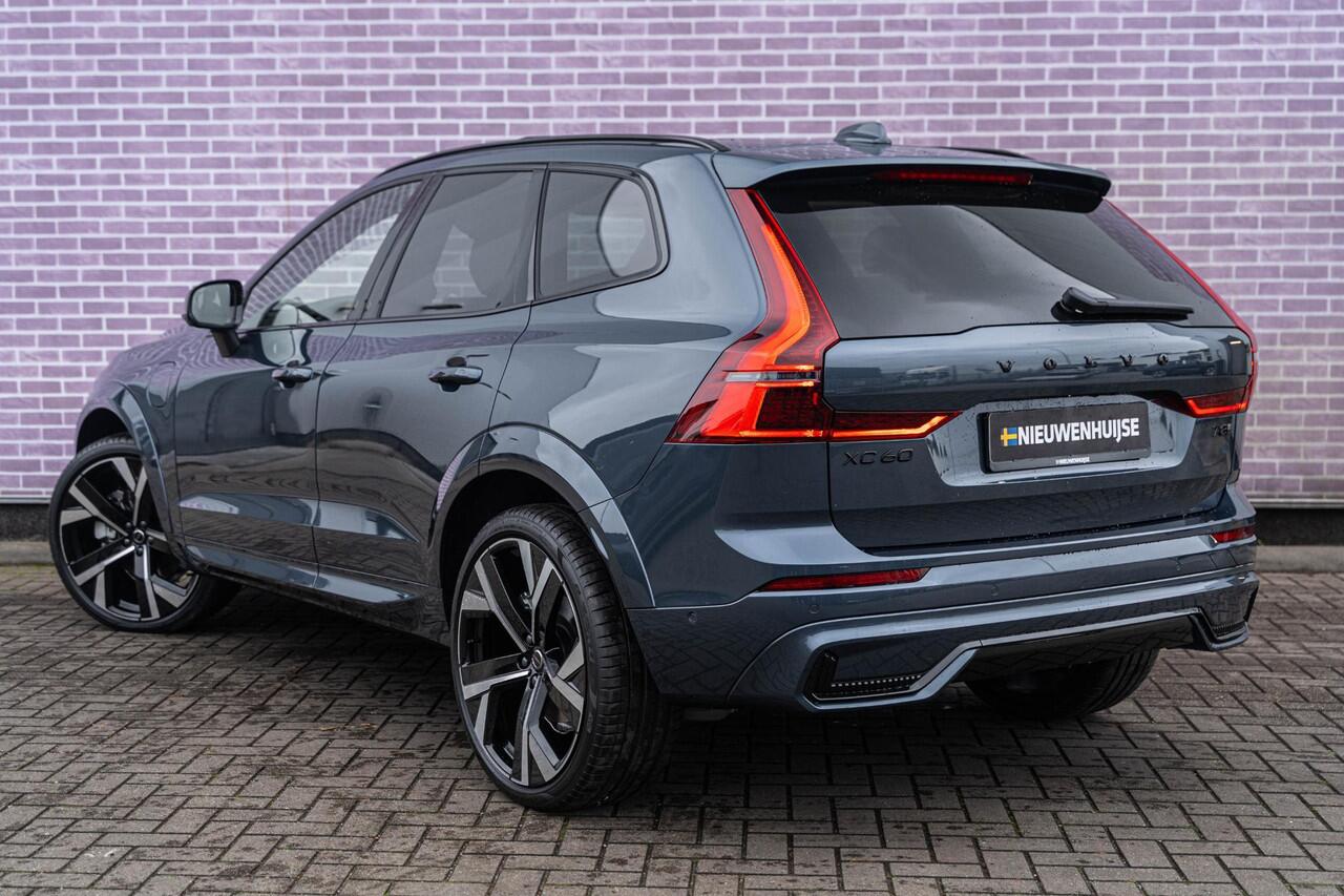 Volvo XC60 2.0 T6 Plug-in hybrid AWD Plus Black Edition | Panoramadak | 360 camera | Head-up display | Luchtvering | 22" lichtmetalen velgen | Getint Glas | Harman Kardon audio | Keyless Entry | Adaptive Cruise Control | Premium pakket |