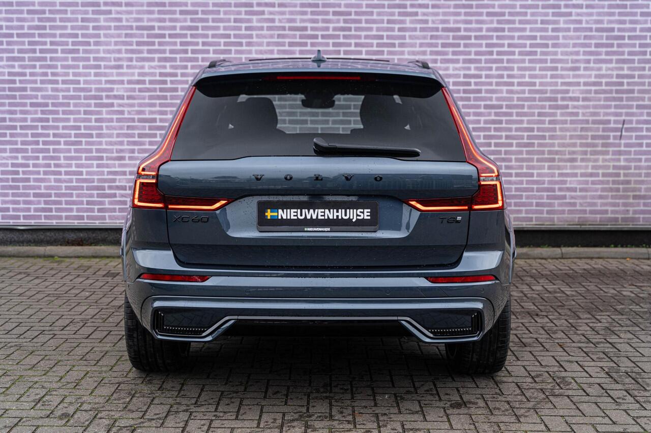 Volvo XC60 2.0 T6 Plug-in hybrid AWD Plus Black Edition | Panoramadak | 360 camera | Head-up display | Luchtvering | 22" lichtmetalen velgen | Getint Glas | Harman Kardon audio | Keyless Entry | Adaptive Cruise Control | Premium pakket |