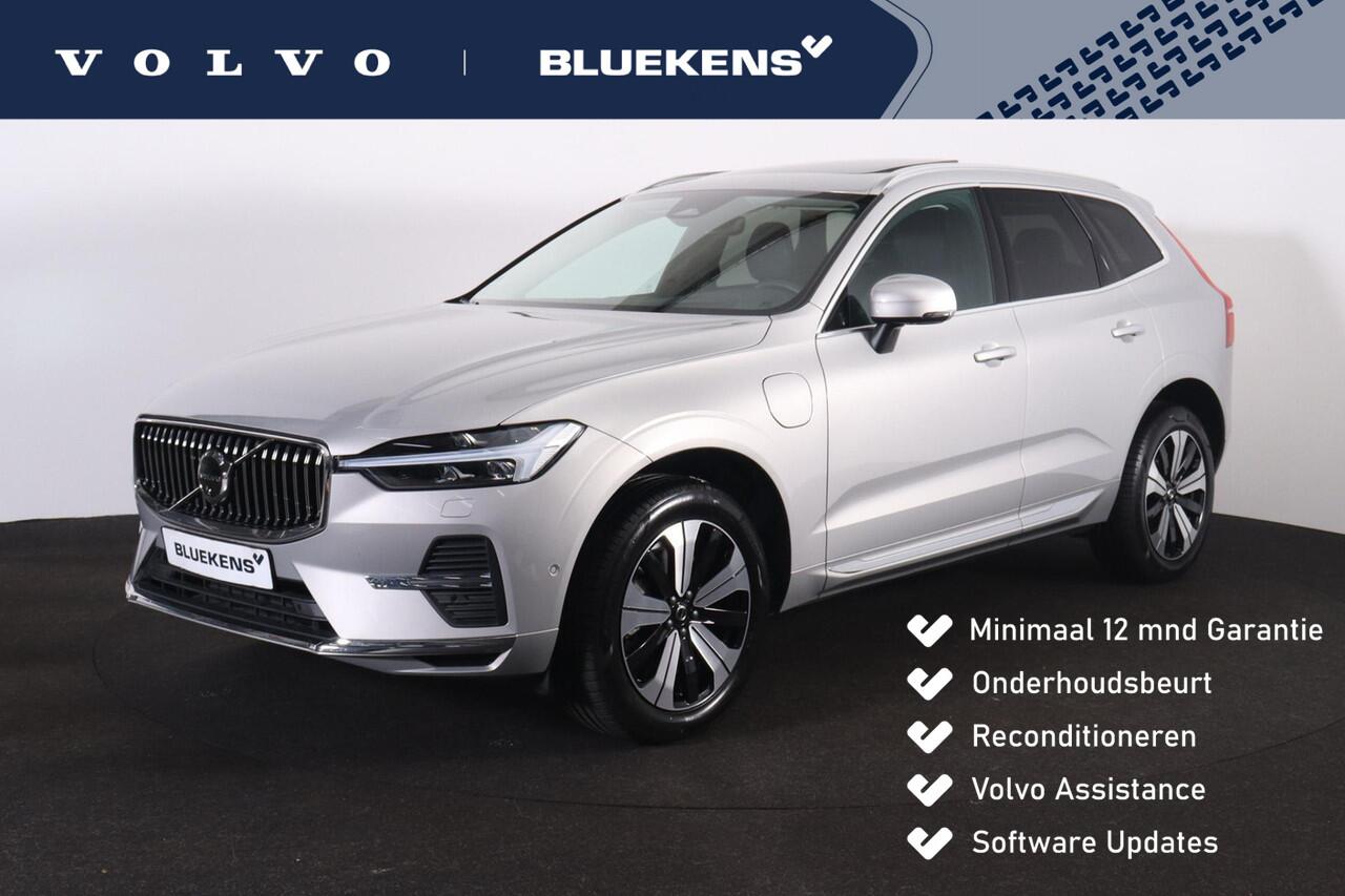 Volvo XC60 T6 Recharge AWD Plus Bright - Panorama/schuifdak - IntelliSafe Assist & Surround - 360º Camera - Harman/Kardon audio - Adaptieve LED koplampen - Verwarmde voorstoelen, stuur & achterbank - Parkeersensoren voor & achter - Elektr. bedienb. voorstoelen met g