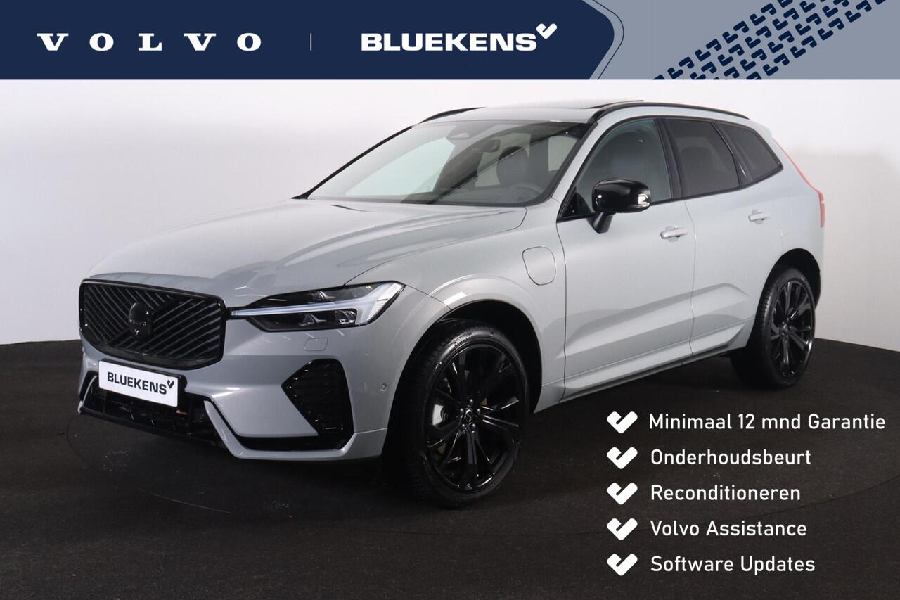 Volvo XC60 T6 Recharge AWD Plus Black Edition - Panorama/schuifdak - IntelliSafe Assist & Surround - 360º Camera - Harman/Kardon audio - Adaptieve LED koplampen - Verwarmde voorstoelen, stuur & achterbank - Parkeersensoren voor & achter - Elektr. bedienb. voorstoele