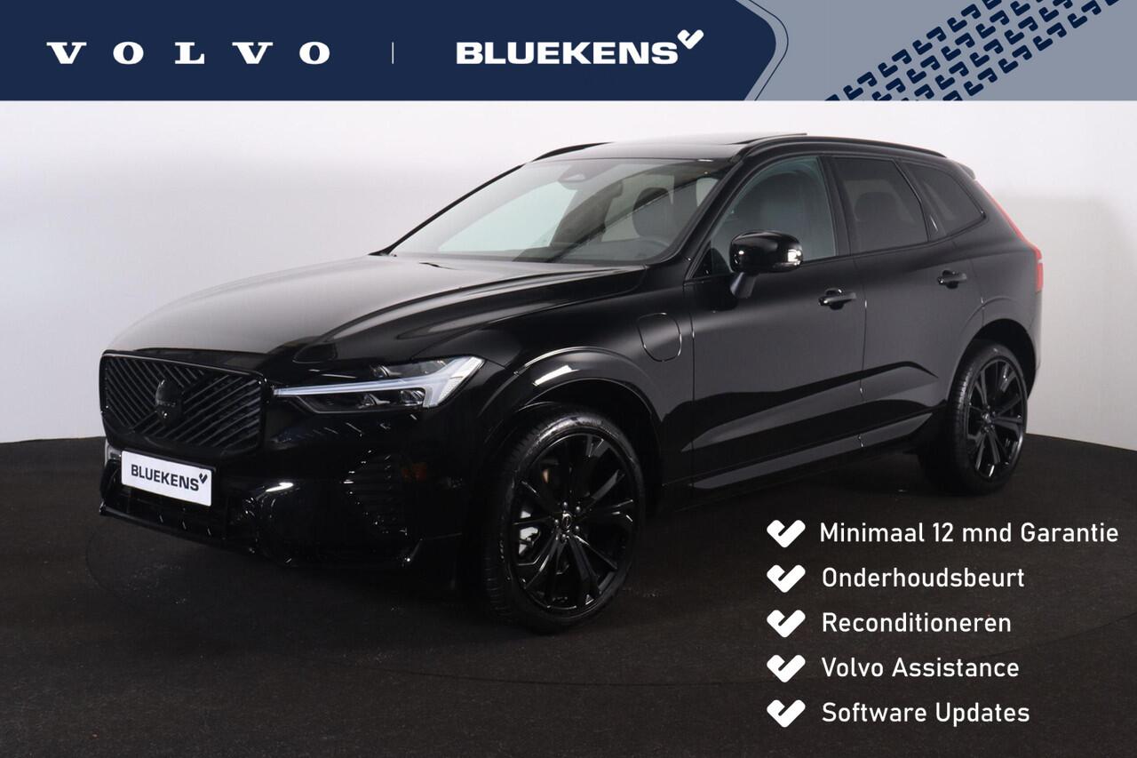 Volvo XC60 T6 Recharge AWD Ultra Black Edition - Panorama/schuifdak - IntelliSafe Assist & Surround - 360º Camera - Harman/Kardon audio - Adaptieve LED koplampen - Verwarmde voorstoelen, stuur & achterbank - Parkeersensoren voor & achter - Elektr. bedienb. voorstoel