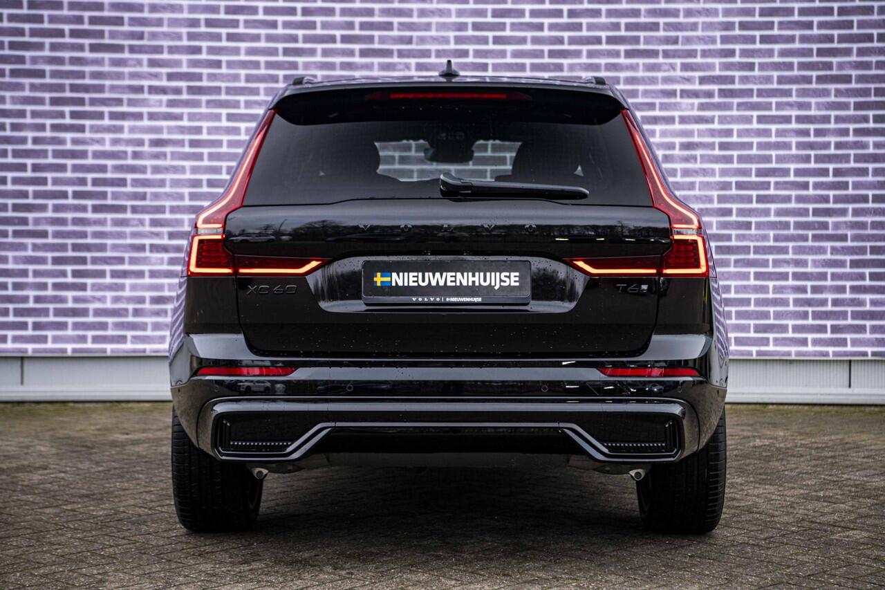 Volvo XC60 2.0 T6 Plug-in hybrid AWD Ultra Black Edition | Facelift | Adaptieve Cruise Control | Panoramadak | Harman Kardon Audio | 21" Velgen | 360° Parkeercamera | Head-Up Display | Stoel-/Stuurverwarming | Nappa Lederen Bekleding |