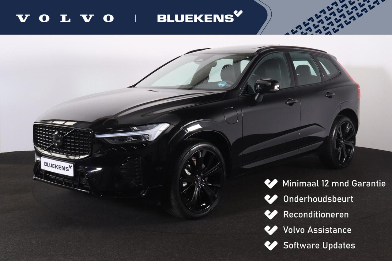 Volvo XC60 T6 Recharge AWD Plus Black Edition - Panorama/schuifdak - IntelliSafe Assist & Surround - 360º Camera - Harman/Kardon audio - Adaptieve LED koplampen - Verwarmde voorstoelen, stuur & achterbank - Parkeersensoren voor & achter - Elektr. bedienb. voorstoele