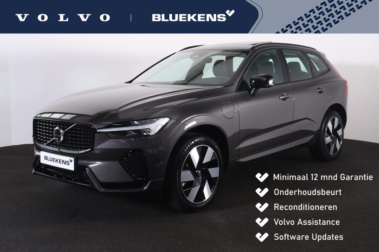 Volvo XC60 T6 Recharge AWD Ultra Dark - Panorama/schuifdak - IntelliSafe Assist & Surround - 360º Camera - Harman/Kardon audio - Adaptieve LED koplampen - Verwarmde voorstoelen, stuur & achterbank - Parkeersensoren voor & achter - Elektr. bedienb. voorstoelen met ge