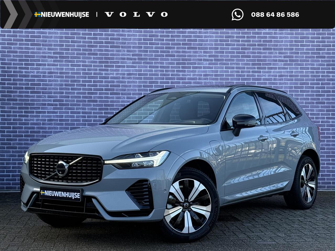 Volvo XC60 2.0 T6 Plug-in hybrid AWD Plus Dark | Extra getint glas | Adaptieve cruise control | 360° camera | Trekhaak | Stoel- en stuurverwarming | Dode hoek detectie BLIS | Panorama dak | All season banden | Google Auto |