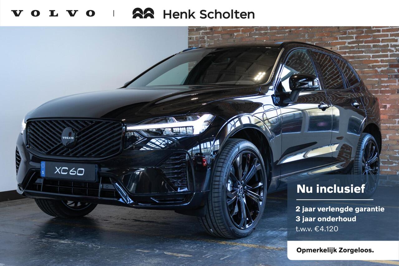 Volvo XC60 2.0 T6 Plug-in hybrid AWD Plus Black Edition | Luchtvering | Head-Up Display | 360º Camera | Schuif/Kantel-Panoramadak | Google Infotainment | 21" Lichtmetalen Wielen |