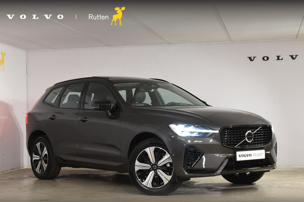 Volvo XC60 T6 350PK Automaat Plug-in Hybrid AWD Plus Dark / Navigatie / 360 Camera / Adaptieve Cruise Control / Stuur & Stoelverwarming / Elektr. Achterklep / Schuifdak / Trekhaak