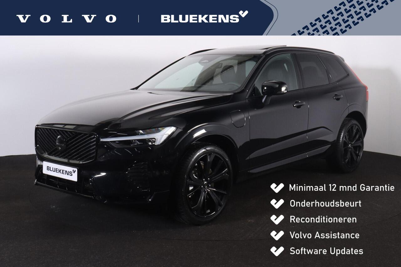 Volvo XC60 T6 Recharge AWD Ultra Black Edition - Panorama/schuifdak - IntelliSafe Assist & Surround - 360º Camera - Harman/Kardon audio - Adaptieve LED koplampen - Verwarmde voorstoelen, stuur & achterbank - Parkeersensoren voor & achter - Elektr. bedienb. voorstoel