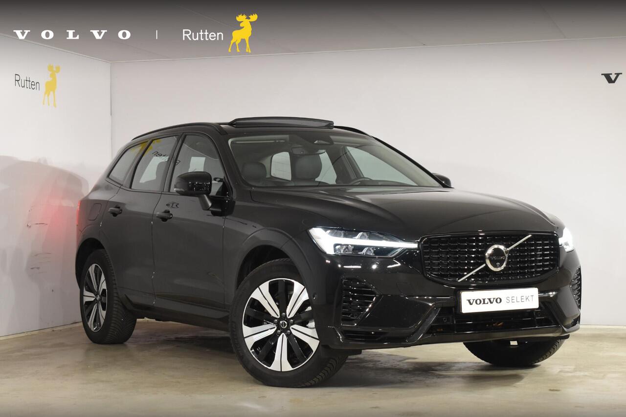 Volvo XC60 T6 350PK Automaat Plug-in Hybrid AWD Plus Dark / Navigatie / 360 Camera / Adaptieve Cruise Control / Stuur & Stoelverwarming / Elektr. Achterklep / Schuifdak / Trekhaak