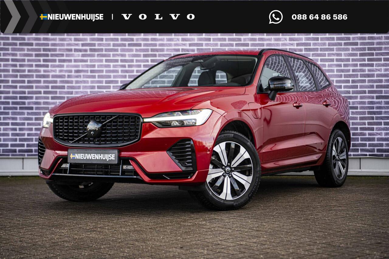 Volvo XC60 2.0 T6 Plug-in hybrid AWD Plus Dark | Adaptieve cruise control | 360° camera | Trekhaak | Stoel- en stuurverwarming | Dode hoek detectie BLIS | Panorama dak | All season banden | Google Auto |