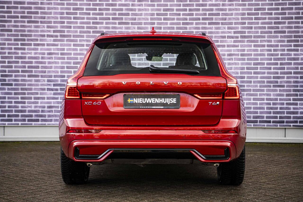 Volvo XC60 2.0 T6 Plug-in hybrid AWD Plus Dark | Adaptieve cruise control | 360° camera | Trekhaak | Stoel- en stuurverwarming | Dode hoek detectie BLIS | Panorama dak | All season banden | Google Auto |