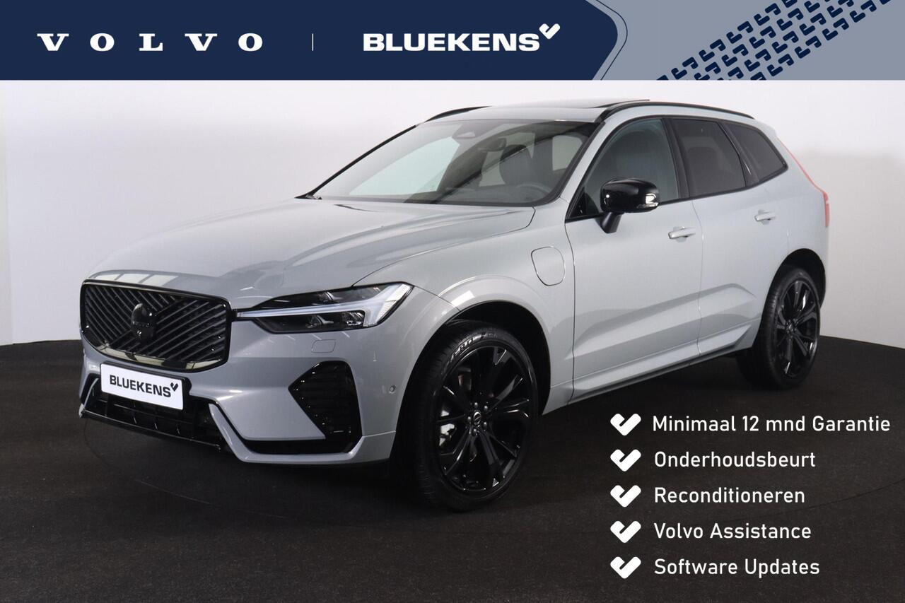 Volvo XC60 T6 Recharge AWD Ultra Black Edition - Panorama/schuifdak - IntelliSafe Assist & Surround - 360º Camera - Harman/Kardon audio - Adaptieve LED koplampen - Verwarmde voorstoelen, stuur & achterbank - Parkeersensoren voor & achter - Elektr. bedienb. voorstoel