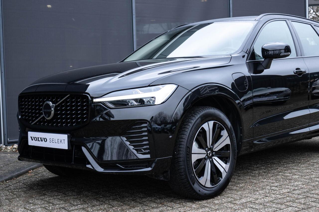 Volvo XC60 2.0 T6 Plug-in hybrid AWD Plus Dark Premium Audio by Harman en Kardon| Panoramadak| Semi Electrische Trekhaak| Lederen Interieur| Adaptieve Cruise Control| Blind Spot| Interieur Voorverwarming| Keyless Entry.