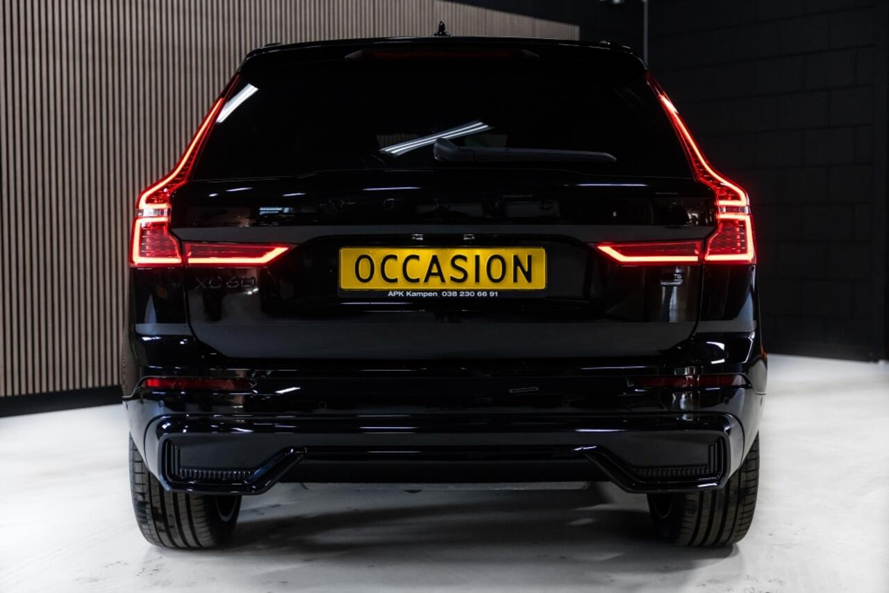 Volvo XC60 T6 Plus Black Edition Recharge AWD | Luchtvering | H&K | HuD | P