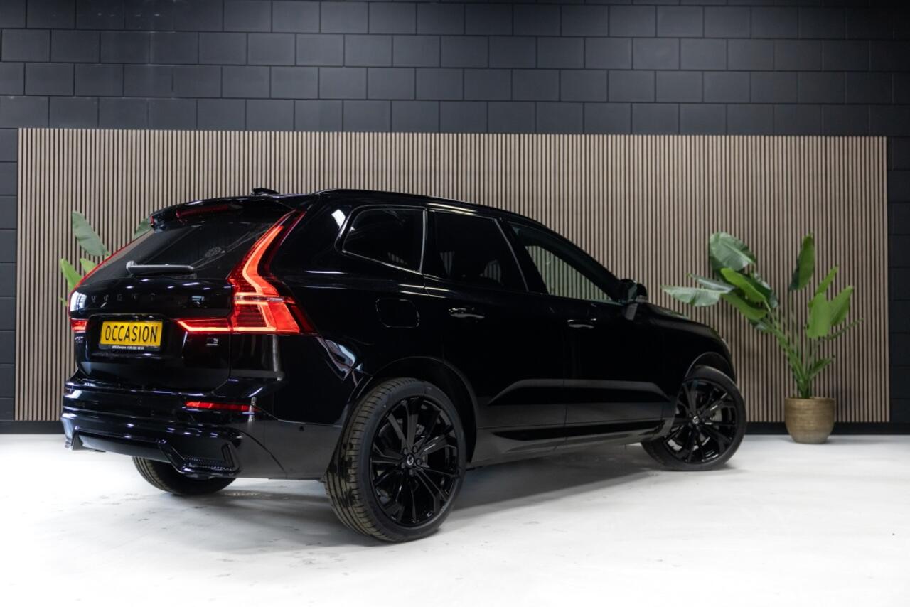 Volvo XC60 T6 Plus Black Edition Recharge AWD | Luchtvering | H&K | HuD | P
