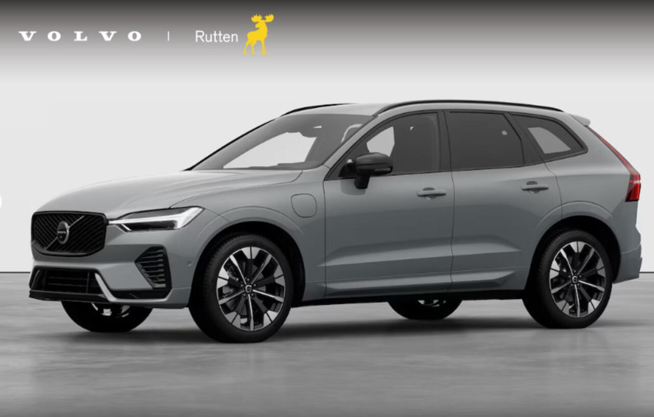 Volvo XC60 T6 350PK Automaat Plug-in hybrid AWD Plus Dark Elektrisch bedienbare voorstoelen met geheugen/ Stoelverwarming/ Stuurverwarming/ Harman Kardon audio/ 360 Camera/ BLIS