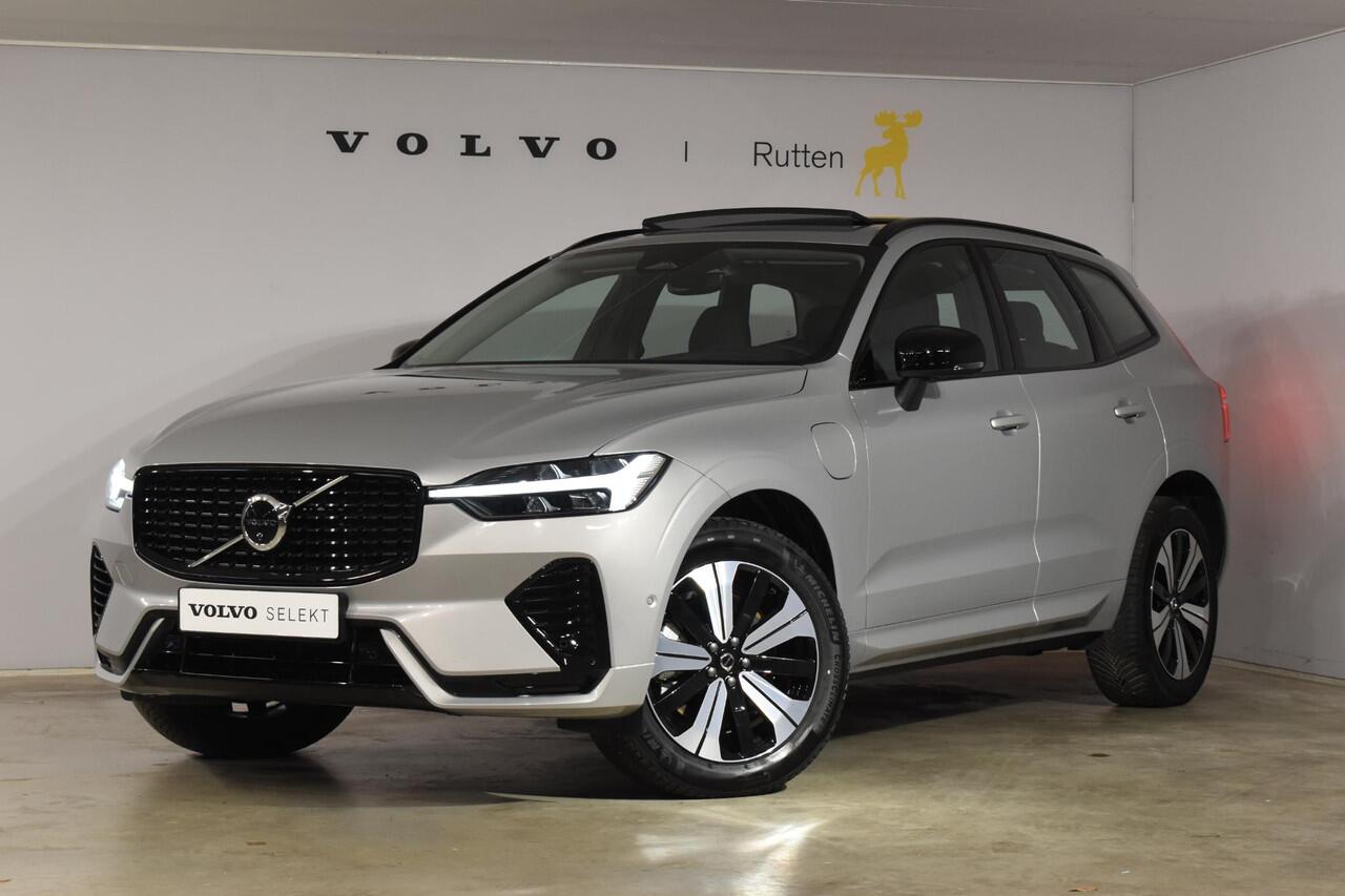 Volvo XC60 T6 350PK Automaat Plug-in Hybrid AWD Plus Dark / Navigatie / 360 Camera / Adaptieve Cruise Control / Stuur & Stoelverwarming / Elektr. Achterklep / Schuifdak / Trekhaak