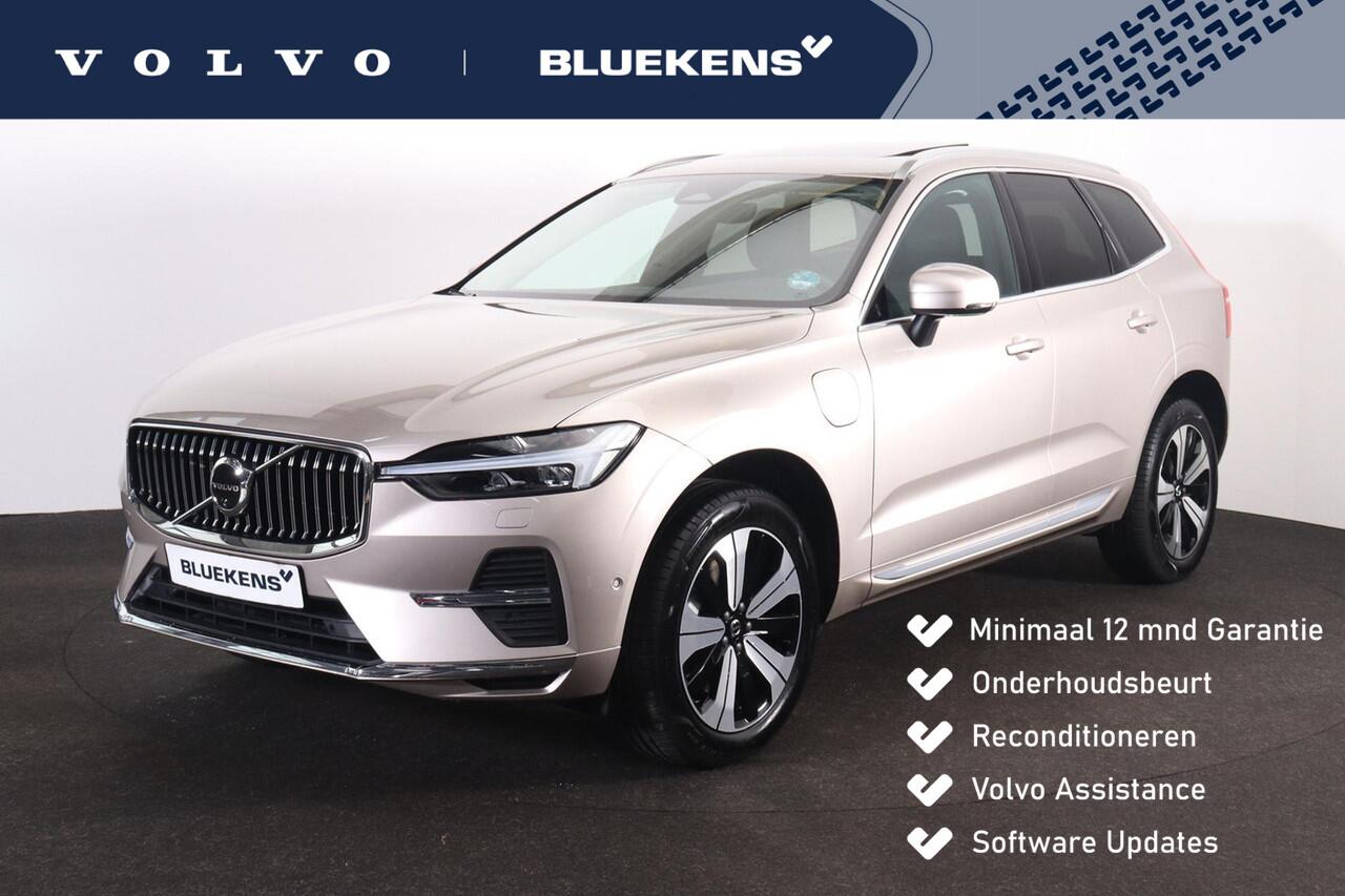 Volvo XC60 T6 Recharge AWD Plus Bright - Panorama/schuifdak - IntelliSafe Assist & Surround - 360º Camera - Harman/Kardon audio - Adaptieve LED koplampen - Verwarmde voorstoelen, stuur & achterbank - Parkeersensoren voor & achter - Elektr. bedienb. voorstoelen met g