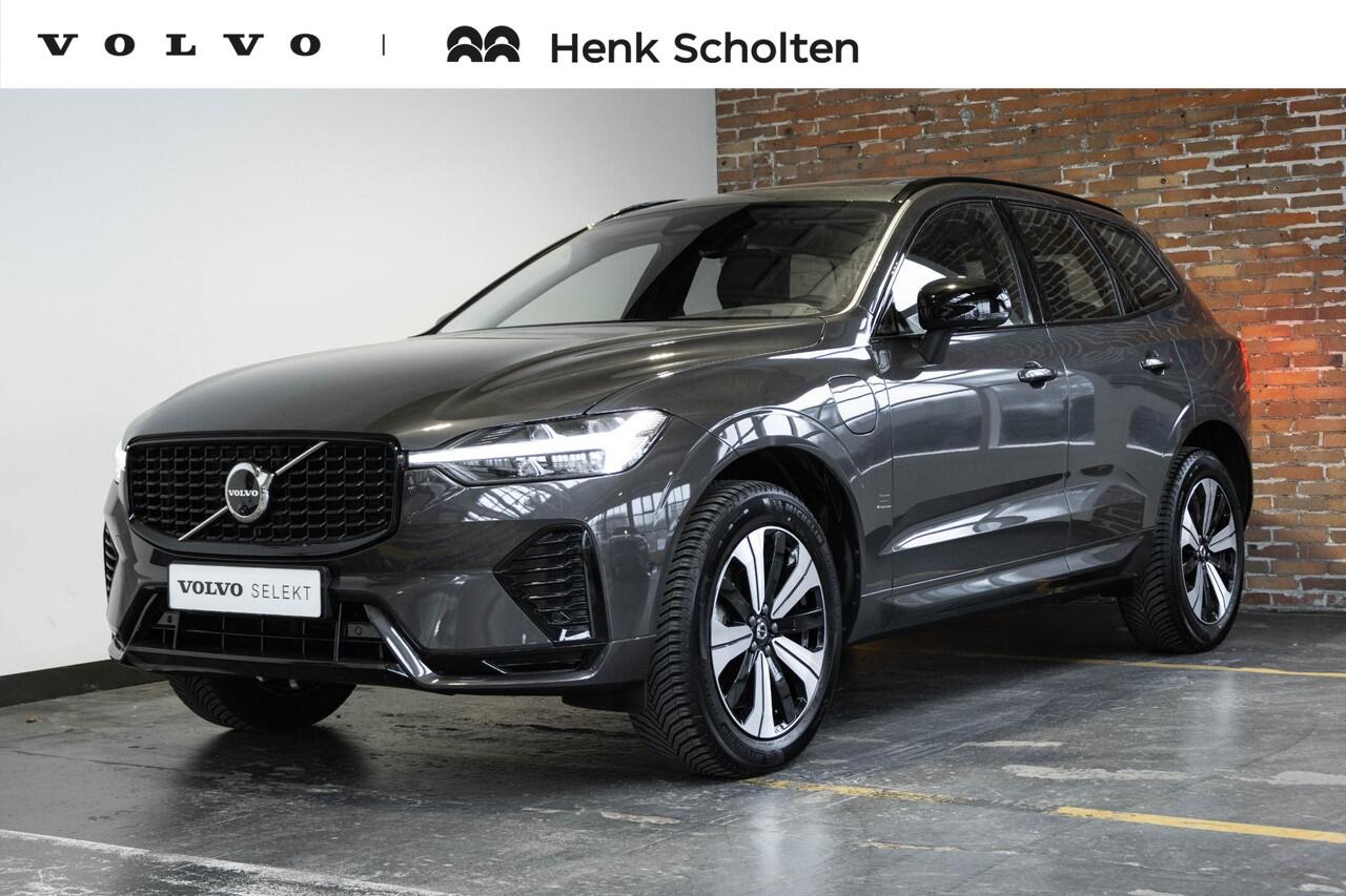 Volvo XC60 T6 Plug-in hybrid AWD Plus Dark | Trekhaak | Verwarmbare voorstoelen+stuurwiel+achterbank | Premium audio by Harman Kardon | Rondom zichtcamera | 19 inch lichtmetalen velgen | Google Infotainment |