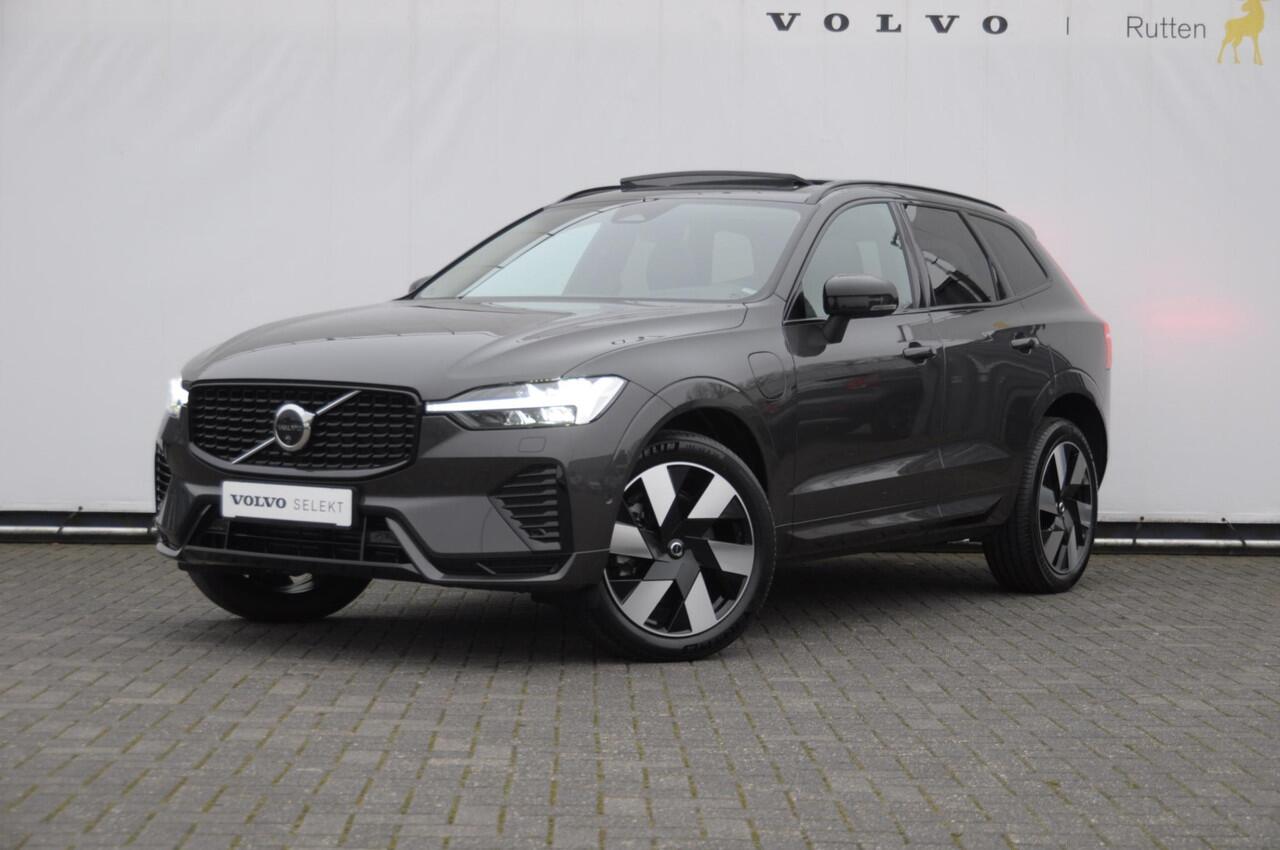 Volvo XC60 T8 455PK Automaat AWD Plus Dark / Adaptieve koplampen / Luchtvering /Adaptieve cruise control / Panoramadak / Apple carplay / Parkeersensoren met 360 camera / Elektrische achterklep / Elektrische stoelen met geheugen / Stoel en stuurwielverwarming