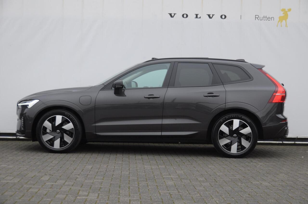Volvo XC60 T8 455PK Automaat AWD Plus Dark / Adaptieve koplampen / Luchtvering /Adaptieve cruise control / Panoramadak / Apple carplay / Parkeersensoren met 360 camera / Elektrische achterklep / Elektrische stoelen met geheugen / Stoel en stuurwielverwarming