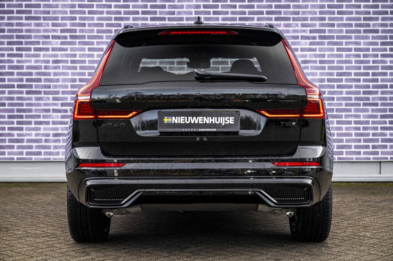 Volvo XC60 2.0 T8 Plug-in hybrid AWD Ultra Black Edition | Adaptieve Cruise Control | Panoramadak | Head-Up Display | Harman Kardon Audio | Stoel-/Stuurverwarming | 360° Parkeercamera | Dodehoek Detectie |