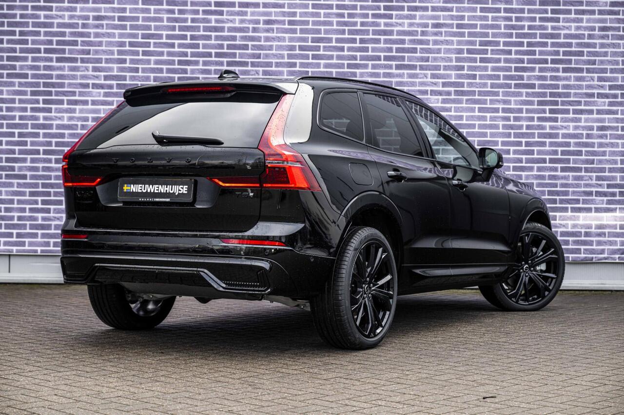 Volvo XC60 2.0 T8 Plug-in hybrid AWD Ultra Black Edition | Adaptieve Cruise Control | Panoramadak | Head-Up Display | Harman Kardon Audio | Stoel-/Stuurverwarming | 360° Parkeercamera | Dodehoek Detectie |