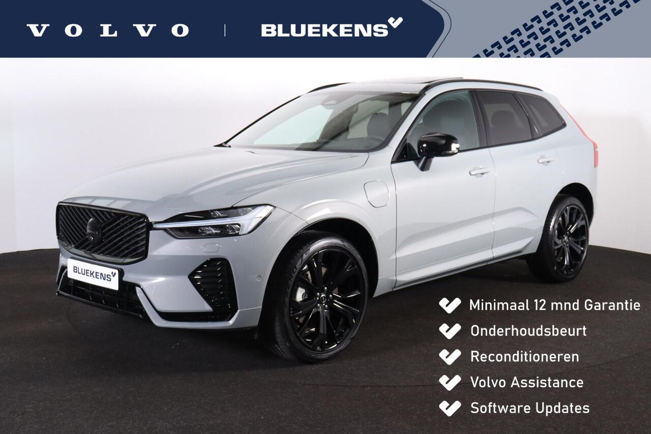 Volvo XC60 T8 Recharge AWD Ultra Black Edition - Panorama/schuifdak - IntelliSafe Assist & Surround - 360º Camera - Harman/Kardon audio - Adaptieve LED koplampen - Verwarmde voorstoelen, stuur & achterbank - Parkeersensoren voor & achter - Elektr. bedienb. voorstoel