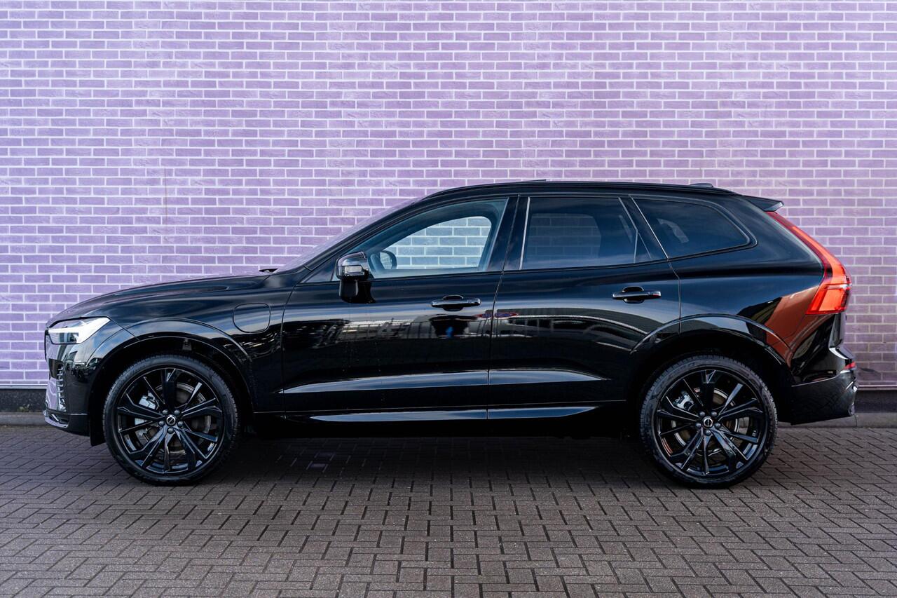 Volvo XC60 T8 Plug-in Hybrid AWD Plus Black Edition | Google | Long Range | Schuif-/Kanteldak | Achteruitrijcamera | Harman Kardon Audio | Zitverlenging | Sportstoelen | Keyless | Stuur-/Stoelverwarming | Memory | Getint Glas | Apple Carplay | Elek. Achterklep | And
